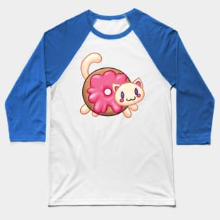 Donut Cat (catfood series) Baseball T-Shirt